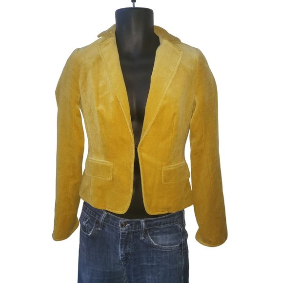 J. Crew Jackets & Coats J Crew Blazer Women Sz Mustard Orange